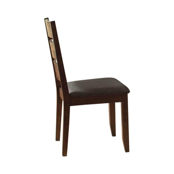 Alston Rustic Knotty Nutmeg 5pc Dining Set - Ornate Home