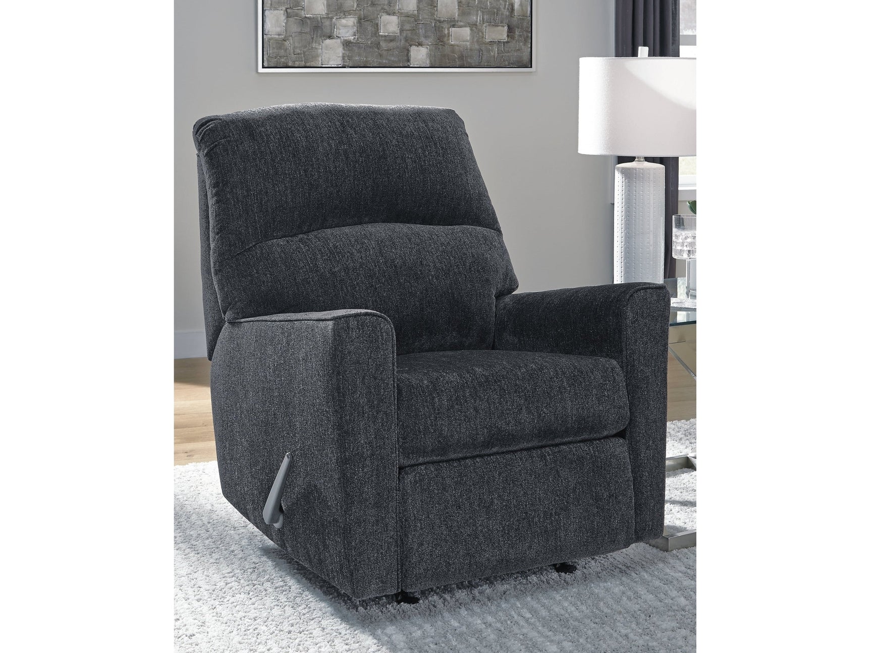 Altari Fabric UPH Rocking Motion Recliner - Ornate Home