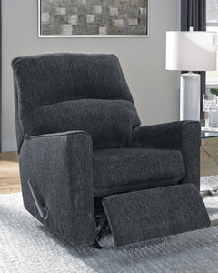 Altari Fabric UPH Rocking Motion Recliner - Ornate Home