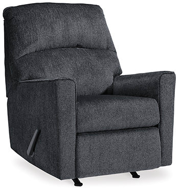 Altari Fabric UPH Rocking Motion Recliner - Ornate Home