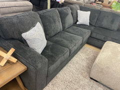 Altari Slate 2pc Sectional Sofa w/ Chaise - Ornate Home