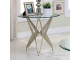Alvise Champagne End Table - Ornate Home