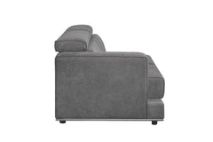 Alwin Dark Gray 2pc L Shape Sectional Sofa - Ornate Home