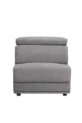 Alwin Dark Gray 4pc Sectional Sofa - Ornate Home