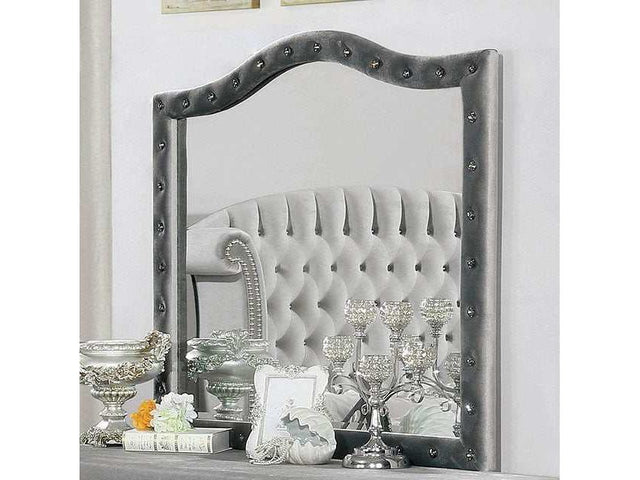 Alzir Gray Mirror - Ornate Home