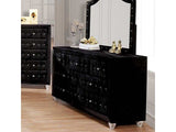 Alzire Black Dresser - Ornate Home
