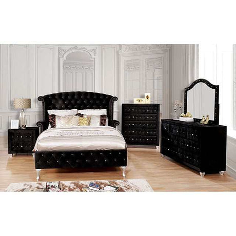 Alzire Black Dresser - Ornate Home