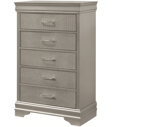 Amalia Silver Chest - Ornate Home
