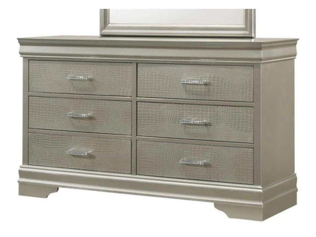 Amalia Silver Dresser - Ornate Home