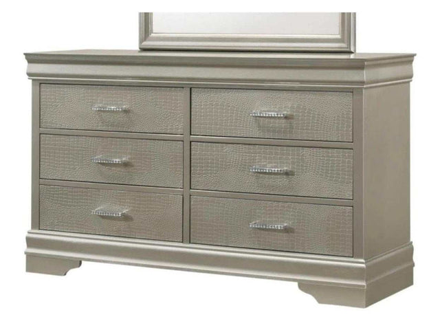 Amalia Silver Dresser - Ornate Home