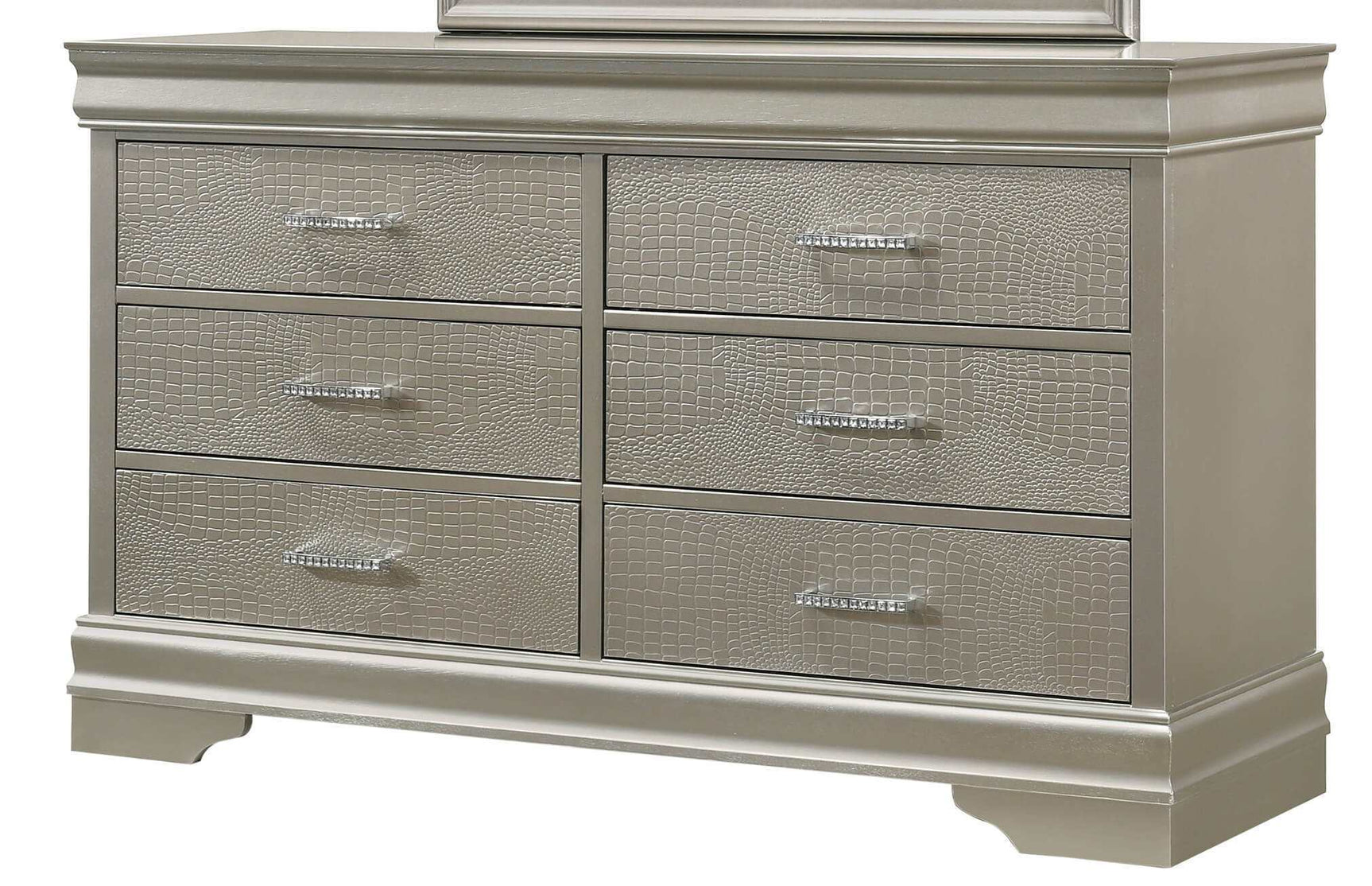 Amalia Silver Dresser - Ornate Home