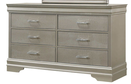 Amalia Silver Dresser - Ornate Home