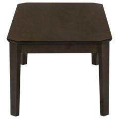 Amaro Dark Brown 3 Pc Coffee Table Set - Ornate Home