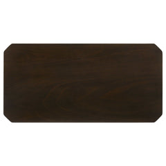 Amaro Dark Brown 3 Pc Coffee Table Set - Ornate Home