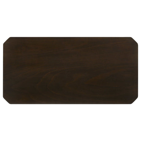 Amaro Dark Brown 3 Pc Coffee Table Set - Ornate Home