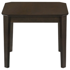 Amaro Dark Brown 3 Pc Coffee Table Set - Ornate Home