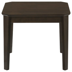 Amaro Dark Brown 3 Pc Coffee Table Set - Ornate Home