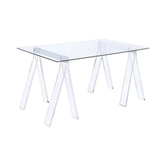 Amaturo Clear Acrylic Writing Desk - Ornate Home