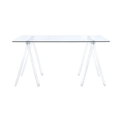 Amaturo Clear Acrylic Writing Desk - Ornate Home