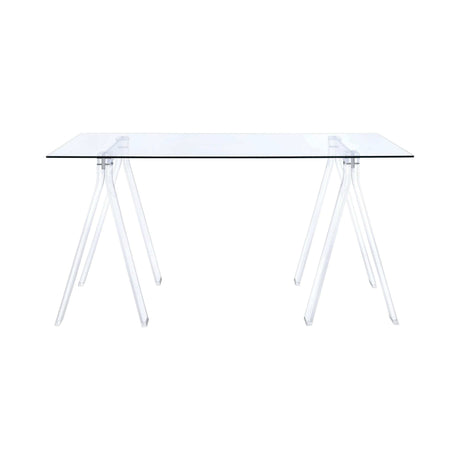 Amaturo Clear Acrylic Writing Desk - Ornate Home