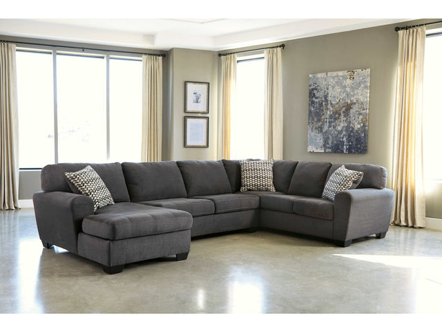 Ambee Slate 3pc LAF Chaise Sectional - Ornate Home