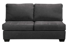 Ambee Slate 3pc LAF Chaise Sectional - Ornate Home