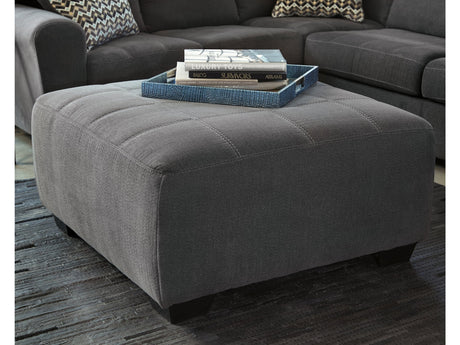 Ambee Slate Oversized Accent Ottoman - Ornate Home