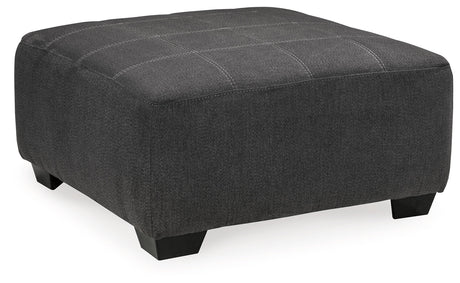 Ambee Slate Oversized Accent Ottoman - Ornate Home