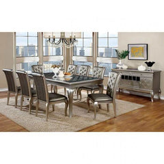 Amina Champagne Dining Side Chair (Set of 2) - Ornate Home