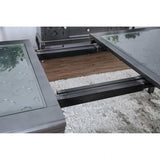 Amina Gray Dining Room Set / 7pc - Ornate Home