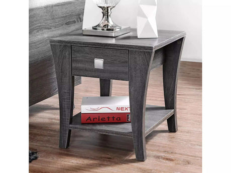 Amity Gray End Table - Ornate Home