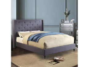 Anabelle Blue Queen Bed - Ornate Home