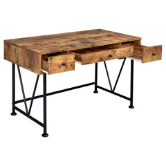 Analiese Antique Nutmeg / Black 2 Pc Desk Set - Ornate Home