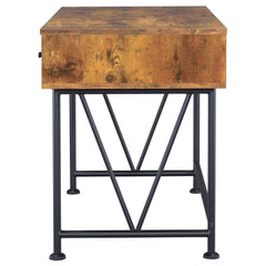 Analiese Antique Nutmeg / Black 2 Pc Desk Set - Ornate Home