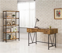 Analiese Antique Nutmeg Writing Desk - Ornate Home
