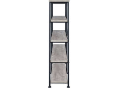 Analiese Grey Driftwood 4Shelf Open Bookcase - Ornate Home