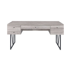 Analiese Grey Driftwood Writing Desk - Ornate Home