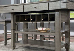 Anaya Gray Counter Height Table - Ornate Home
