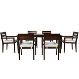 Anza Acacia Wood Outdoor Dining Sets - Ornate Home