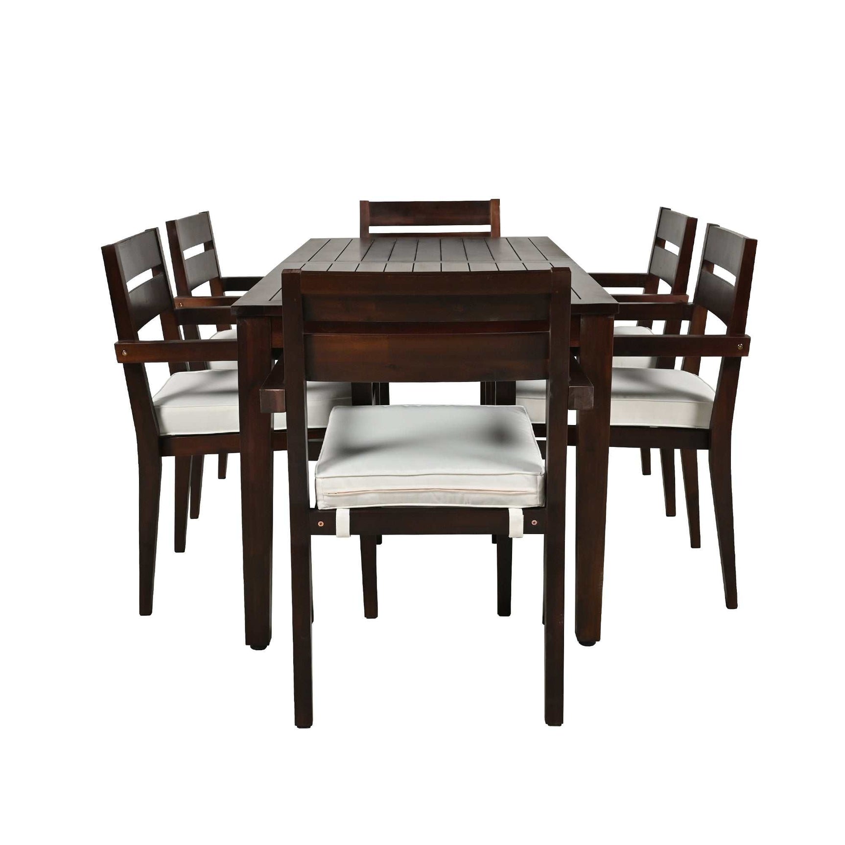 Anza Acacia Wood Outdoor Dining Sets - Ornate Home