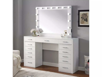 Aphrodite White Vanity Set - Ornate Home