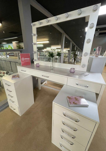 Aphrodite White Vanity Set - Ornate Home