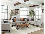 Apperson Light Grey 2 Pc Sofa Set - Ornate Home