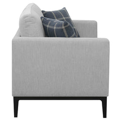 Apperson Light Grey 2 Pc Sofa Set - Ornate Home