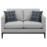 Apperson Light Grey 3 Pc Sofa Set - Ornate Home