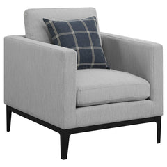 Apperson Light Grey 3 Pc Sofa Set - Ornate Home