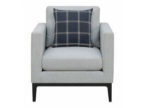 Apperson Light Grey Chair - Ornate Home