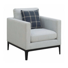 Apperson Light Grey Chair - Ornate Home