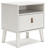 Aprilyn White Nightstand - Ornate Home