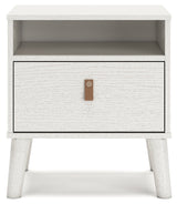 Aprilyn White Nightstand - Ornate Home